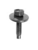 M6-1.0 X 25MM HEX HEAD SEMS 19MM